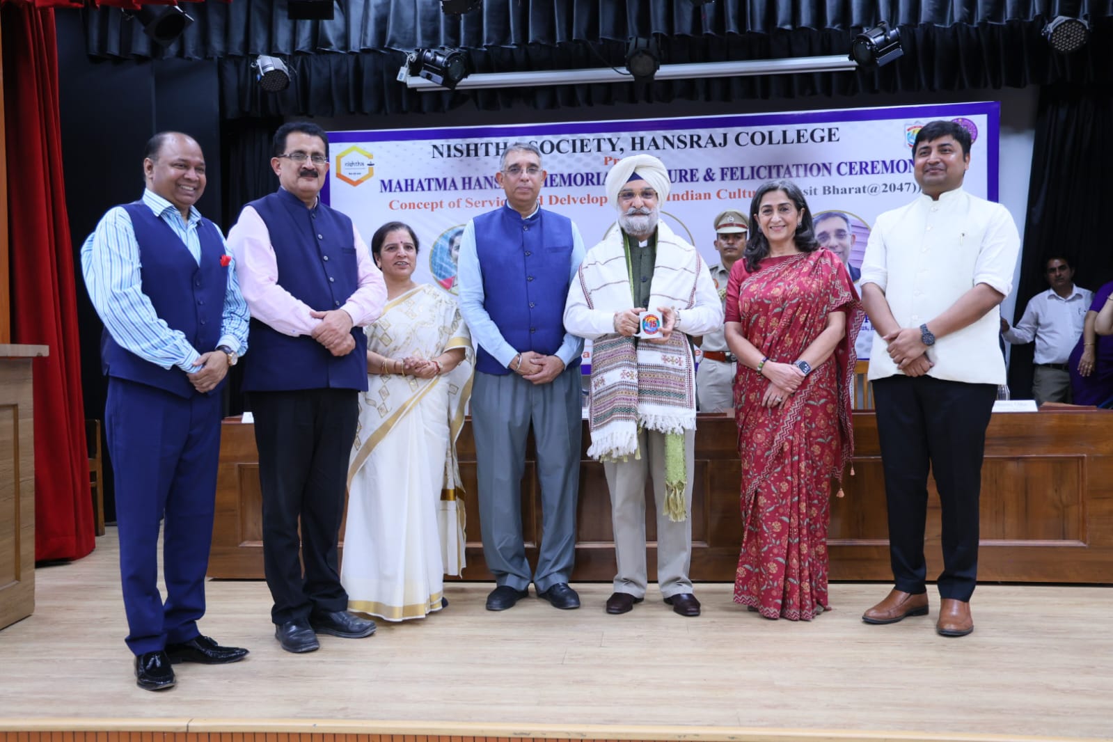 Mahatma Hansraj Memorial Lecture & Felicitation Ceremony&rdquo; at Hansraj College